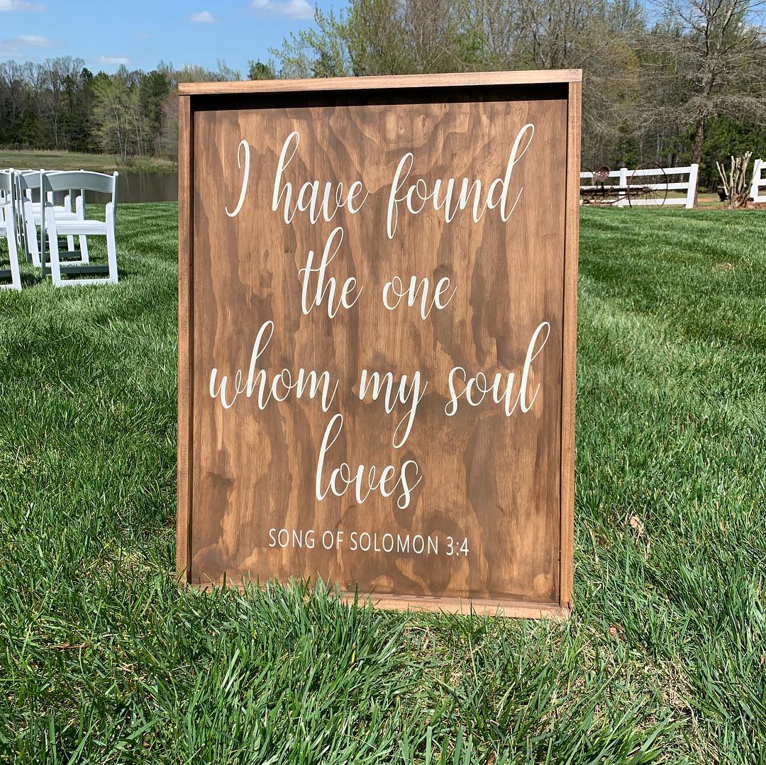 Wedding Sign Package