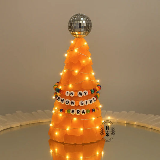SHOWGIRL Tumbled Glass Tree Mail Home Kit